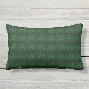 D'extérieur Coussin lombaire extérieur de Forest Green