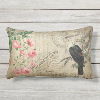 D'extérieur Coussin lombaire français Vintage