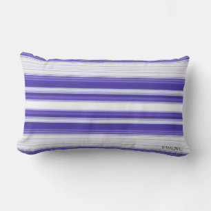 D'extérieur HAMbyWG - Coussin Lumbar - Dégradé blanc violet