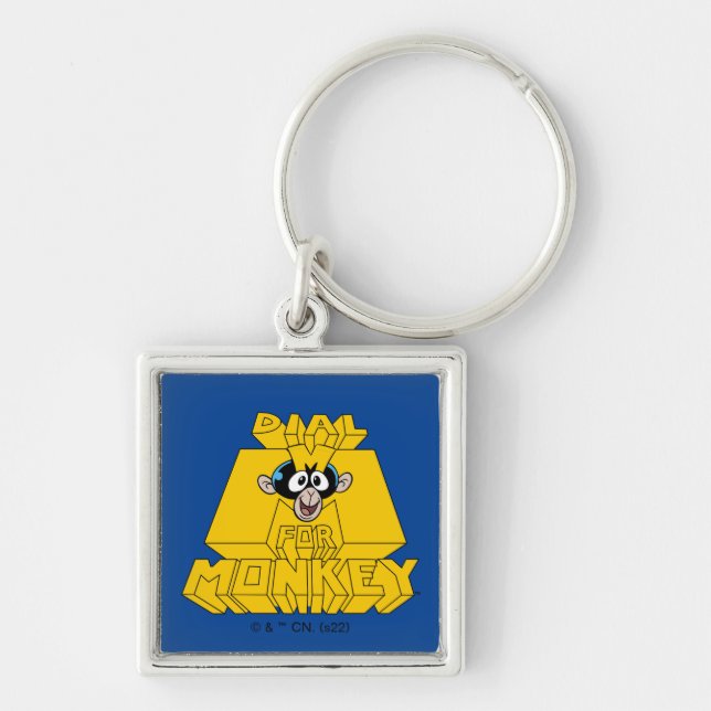 Dexter's Laboratory - Dial M For Monkey Keychain (Front)
