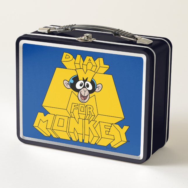 Dexter's Laboratory - Dial M For Monkey Metal Lunch Box (Front)