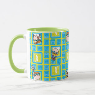 Dexter's Laboratory Experiments Pattern Mug