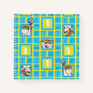 Dexter's Laboratory Experiments Pattern Notebook