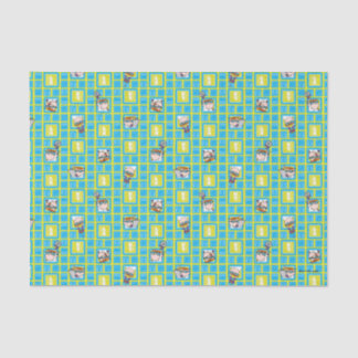 Dexter's Laboratory Experiments Pattern Tissue Paper