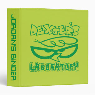 Dexter's Laboratory Face Logo Binder