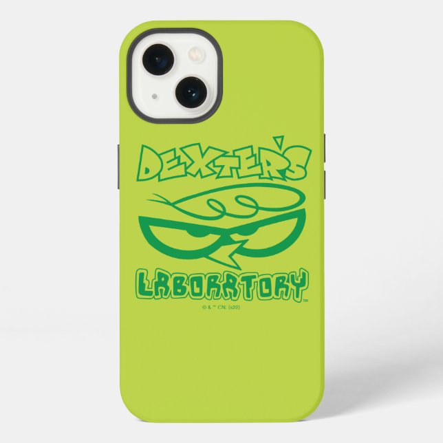 Dexter's Laboratory Face Logo iPhone Case (Back)
