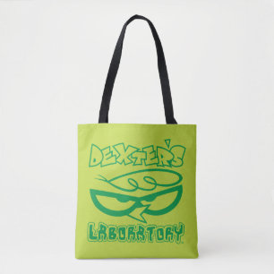 Dexter's Laboratory Face Logo Tote Bag