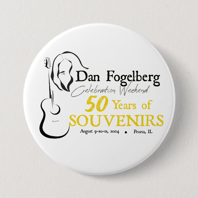 DF Celebration Weekend 2024 Button (Front)