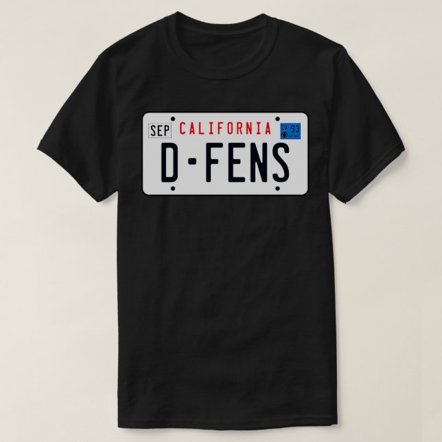 DFens Man on the Edge T-Shirt (Design Front)