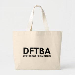 DFTBA LARGE TOTE BAG