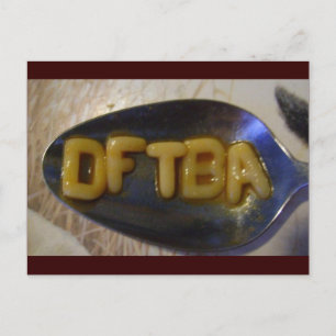 DFTBAlphabet Soup Postcard