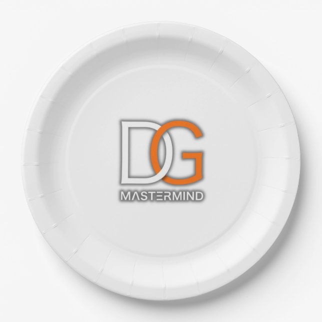 DG Mastermind Paper Plates (Front)