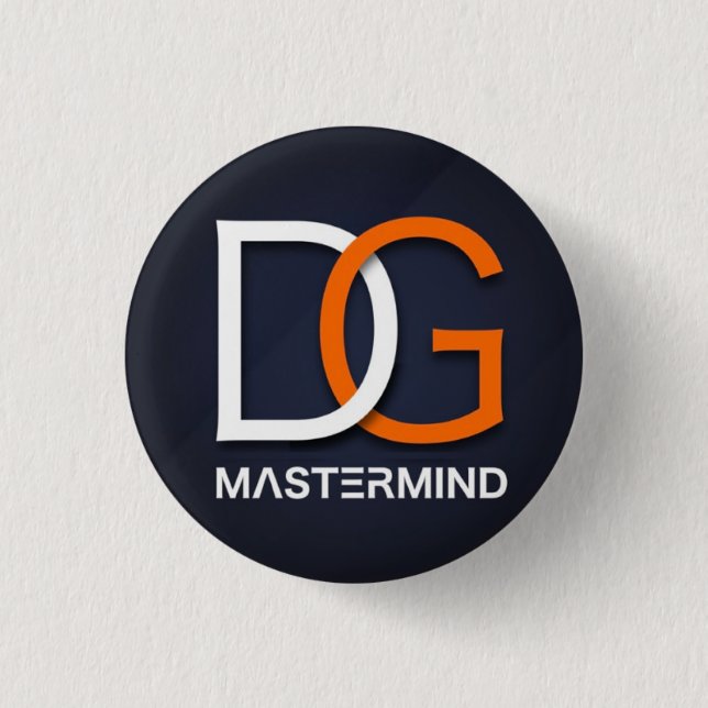 DG Mastermind Round Button (Front)