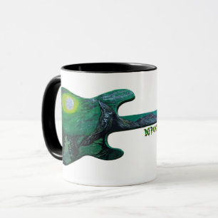 DG Paintings Geen Valley Guitar Mug