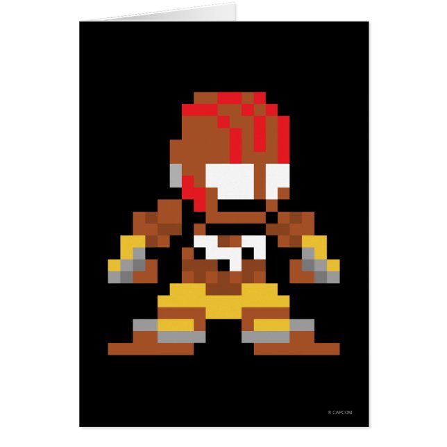 Dhalsim à 8 bits (Devant)