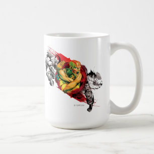 Dhalsim, Blanka & Guile Coffee Mug