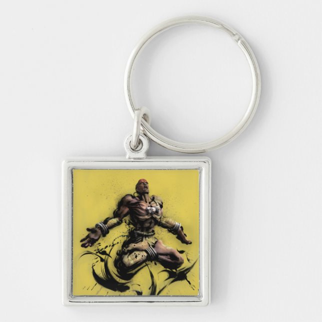 Dhalsim Floating Keychain (Front)