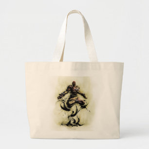 Dhalsim Floating Large Tote Bag