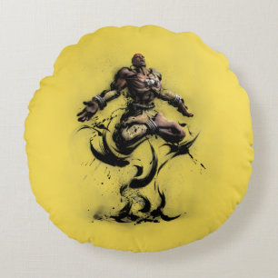 Dhalsim Floating Round Pillow