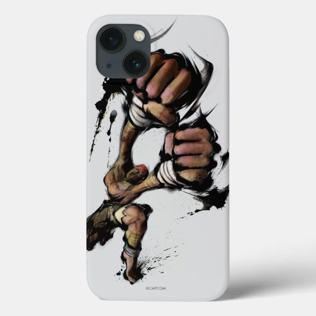 Dhalsim Long Punch Case-Mate iPhone Case (Back)