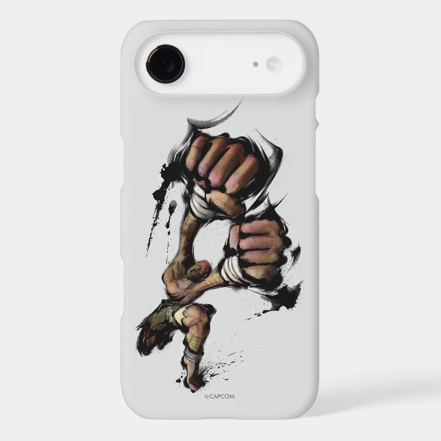 Dhalsim Long Punch Case-Mate iPhone Case (Back)