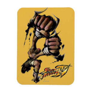 Dhalsim Long Punch Magnet