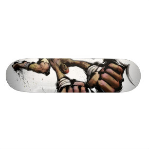 Dhalsim Long Punch Skateboard
