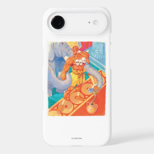Dhalsim With Animals Case-Mate iPhone Case (Back)