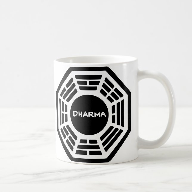Dharma , Lost Classic Mug, 11 oz Coffee Mug (Right)