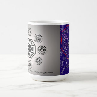 Dharma PERDU poste la tasse et la carte de porte
