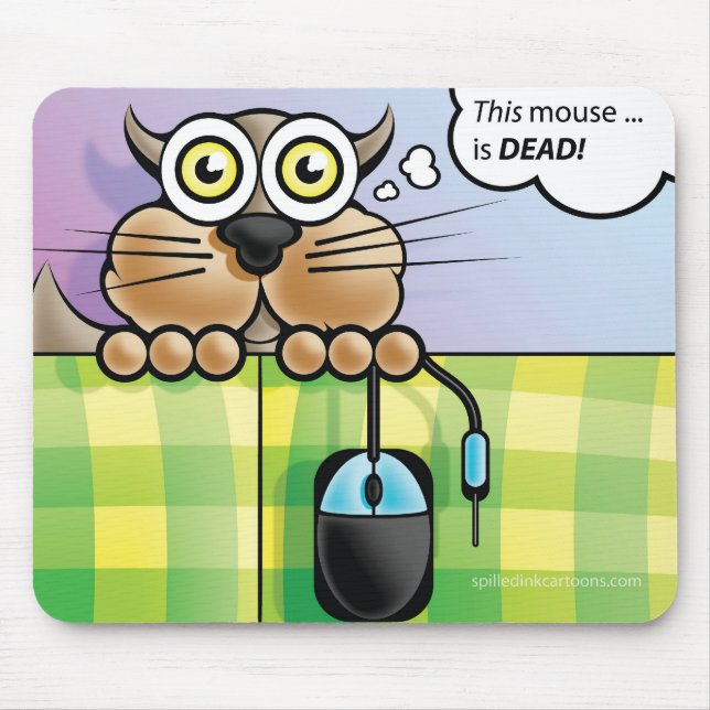 Dharma vs. Mouse Mouspad Pad (Front)