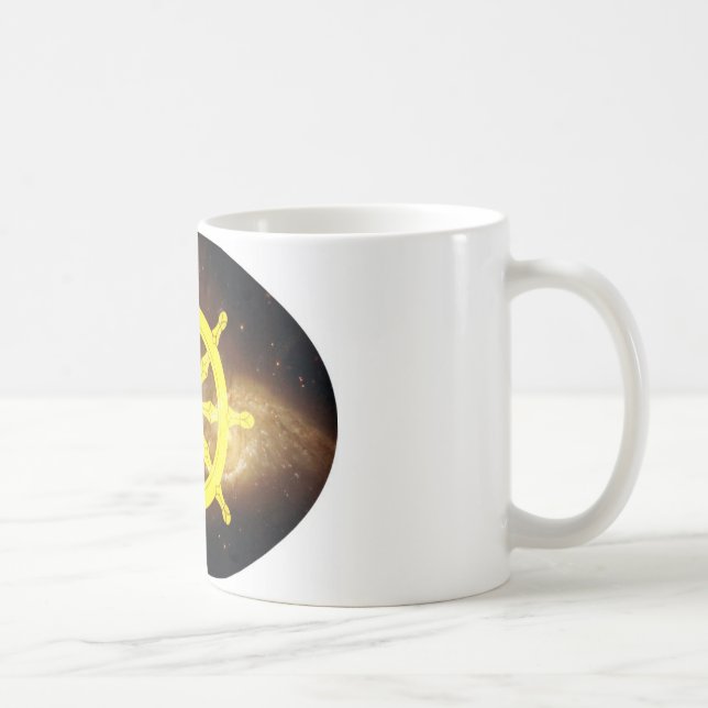 Dharma Wheel Coffee Mug (Right)