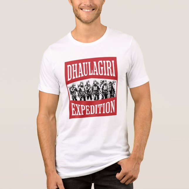Dhaulagiri Expedition Tri-Blend Shirt (Front)