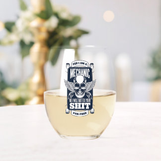 dhdfljkldfkj stemless wine glass