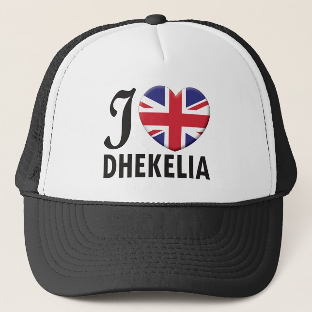 Dhekelia Love Trucker Hat (Front)