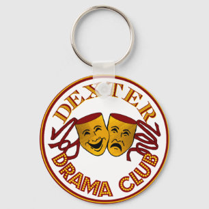 DHS Drama Logo Basic Keychain