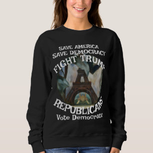 DHS FBI CBP Trump Sweatshirt Femmes 36 37 38 39
