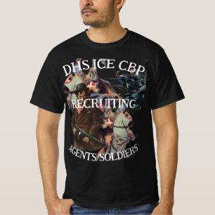 DHS ICE CBP Recruiting Department Homeland WH T-Shirt