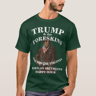 DHS Liar Trump Bull Sperm Injections Nipples Puffy T-Shirt
