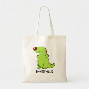 Di-nose-saur Funny Dinosaur Pun  Tote Bag