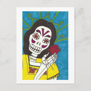 Dia de la Rosa Postcard