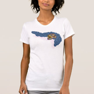 dia de los blue flowers! T-Shirt