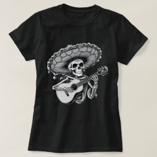 dia de los dayo muertos, mexican halloween t-shirt
