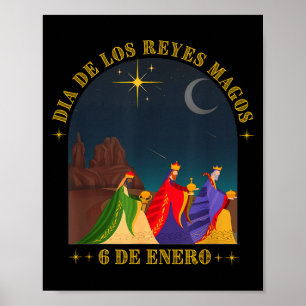 Dia De Los Es Magos 6 De Enero Ephany  Poster