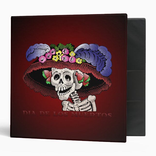Dia de los Muertos [2 inch Binder] Binder (Front/Inside)
