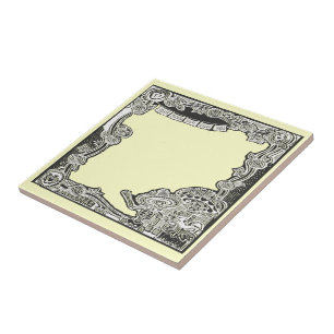 Dia De Los Muertos Altar Plaque - Tile