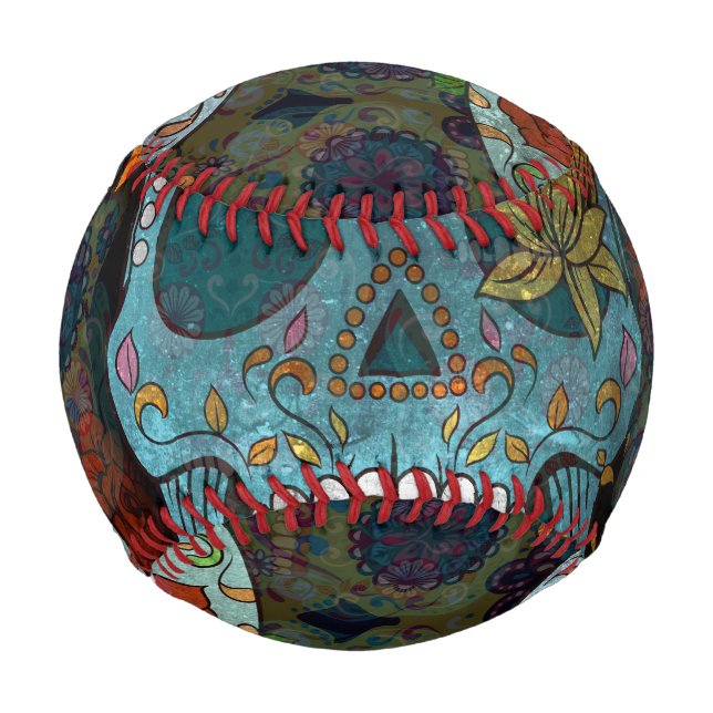 Dia De Los Muertos Baseball (Front)