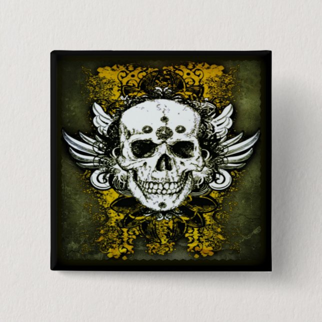 Dia de los muertos Button (Front)