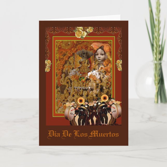 Dia De Los Muertos Card (Front)