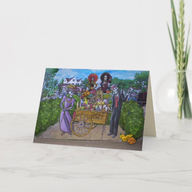 Dia de los Muertos Card (Front)
